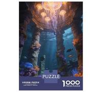 The Underwater World 1000 Pièces Casse-tête En Carton, SeaWorld Puzzle De Haute Qualité Pour Adultes, Puzzle Éducatif, Jeux De Famille Pour La Soirée, Cadeau Pour Les Amateurs De Puzzles 38x26cm/1000p