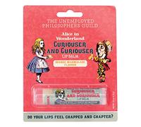 The Unemployed Philosophers Guild Alice au pays des merveilles - Curiouser et Curiouser - Baume à lèvres hydratant agréable au toucher - Fabriqué aux États-Unis