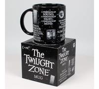 The Unemployed Philosophers Guild The Twilight Zone Mug - Sirotez un café et célébrez l'emblématique émission télévisée, sous licence officielle, livré dans un coffret cadeau, 355 ml