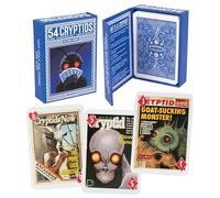 The Unemployed Philosophers Guild Todd Alcott's Cryptid Coffret de cartes à jouer - 54 illustrations originales, jeu standard, 52 cartes assorties et 2 jokers