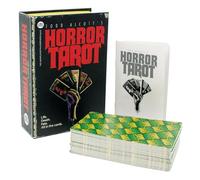 The Unemployed Philosophers Guild Todd Alcott's Horror Tarot - Jeu de cartes sur le thème de l'horreur avec illustrations inspirées de la littérature macabre et de la culture pop effrayante - Coffret