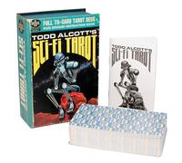 The Unemployed Philosophers Guild Todd Alcott's Sci-Fi Tarot - Deck avec art rétro original de l'ère spatiale et illustrations - Coffret avec 78 cartes