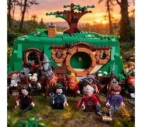 The Unexpected Journey 79003 bouwsteensets geschikt voor verjaardagscadeaus, compatible avec les pièces Legoed, 652 pièces. NO BOX