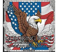 The United States of America Coloring Book: 50 Interesting Facts State animals and more