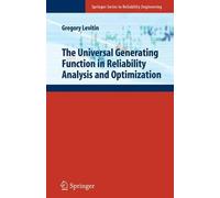 The Universal Generating Function In Reliability Analysis And Optimization
