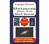 The Universe Book #2 Word Search Book: Easy to Read Word Search Puzzle Book about the Universe, including Galaxies, Planets, and Constellations | ... 50+ Puzzles... Gift for Universe Enthusiasts