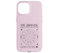 The Universe Follow The Stars (Graphique Astrologique du Signe Astrologique) Coque pour iPhone 15