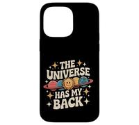 The Universe Has My Back Style rétro Positive Retro Vibe Coque pour iPhone 14 Pro Max