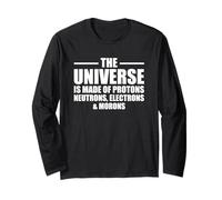 The Universe Is Made Of Protons Neutrons Electrons and Moron Manche Longue