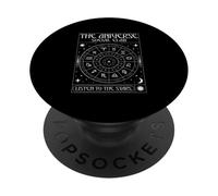 The Universe Social Club Listen to The Stars (Signes du Zodiaque) PopSockets PopGrip Adhésif