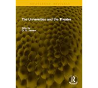 The Universities and the Theatre