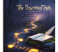 The Unwritten Path: Stories Yet to Be Told-writting journal-90gsm, flat lay, Ruled, paperback