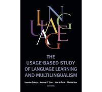 The Usage-Based Study Of Language Learning And Multilingualism