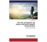 The Use Of Epithets By Urban And Rural Speech Communities