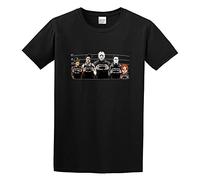 The Usual Horror Suspects Halloween Men Simple Tshirt Black XL