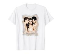 The Vampire Diaries Bounded T-Shirt, Homme, Blanc, 4XL