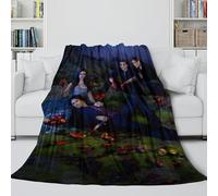 The Vampire Diaries Couverture - Séries TV Plaid Cadeau Anniversaire pour Mari/Petit Ami/Petite Amie - Plaid pour Une Sieste Rapide Lors d'un Après-midi De Farniente 40x50inch(100x130cm)
