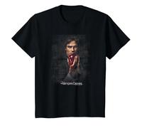 The Vampire Diaries Damon Fruit T-Shirt, Enfant, Noir, 10 Ans