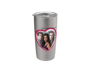 The Vampire Diaries Elena Stefan and Damon Gobelet isotherme en acier inoxydable double paroi