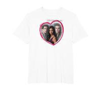 The Vampire Diaries Girl's Choice T-Shirt, Homme Grandes Tailles, Blanc, 6X Tall