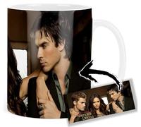 The Vampire Diaries Ian Somerhalder Paul Wesley Nina Dobrev B Tasse Ceramique Mug