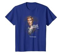 The Vampire Diaries Klaus Never Destroy T-Shirt, Enfant, Bleu Royal, 4 Ans