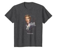 The Vampire Diaries Klaus Never Destroy T-Shirt, Enfant, Chiné Foncé, 3 Ans