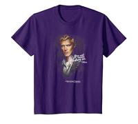 The Vampire Diaries Klaus Never Destroy T-Shirt, Enfant, Violet, 4 Ans