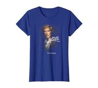 The Vampire Diaries Klaus Never Destroy T-Shirt, Femme, Bleu Royal, XS