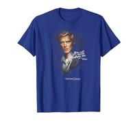 The Vampire Diaries Klaus Never Destroy T-Shirt, Homme, Bleu Royal, S