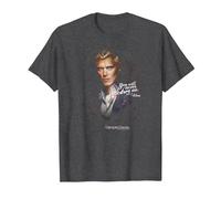 The Vampire Diaries Klaus Never Destroy T-Shirt, Homme, Chiné Foncé, L