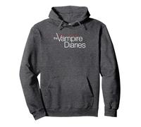 The Vampire Diaries Logo Sweat à Capuche, Unisexe pour Adultes, Chiné Foncé, L