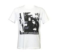 The Velvet Underground Alternative Indie Rock T-Shirt unisexWhiteXL