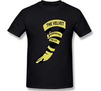 The Velvet Underground Men's Classic Basic Super Soft Cotton T-Shirt Summer Manches Courtes(Medium)