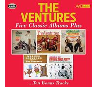The Ventures - Five Classic Albums Plus (Walk Don't Run Colorful Mashed Potatoes and Gravy/Going to The Ventures Dance Party) [Import]