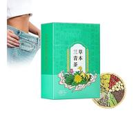 Thé vert à base de plantes, thé nettoyant à base de plantes, thé de protection du foie à base de plantes, thé à base de plantes trois Qing Cha (1box)