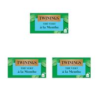 Thé Vert à La Menthe 27 sachets (Lot de 3)