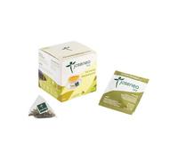 Thé vert à la menthe poivrée biologique 10 sachets infuseurs
