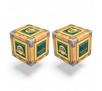 Thé Vert AL ARSAN (CHAÂRA) 2 Boîtes de 200 g - Thé Vert en Filaments - Goût Authentique et Rafraîchissant - Idéal Thé à la Menthe - L’Excellence du Thé Traditionnel 100% Naturel (2 Boîtes de 200 g)