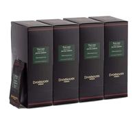 Thé Vert aromatisé Dammann Frères Jaune Lemon - 4 boites - 96 sachets enveloppés