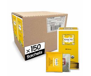 Thé Vert BB Détox Bio Kusmi Tea - 6 boites - 150 sachets enveloppés
