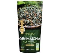 Thé vert Bio et riz complet Genmaicha 100 g Aromandise