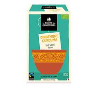 Thé Vert Bio Gingembre Curcuma - Boite de 20 sachets