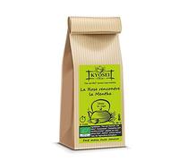 Thé vert Bio "La Rose rencontre la Menthe", sachet vrac de 100 gr