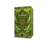The vert Bio Matcha Ginseng - 20 sachets Pukka