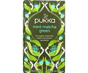 The vert Bio Matcha menthe - 20 sachets Pukka