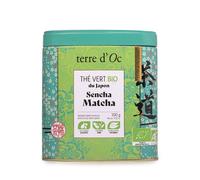 Thé vert bio Sencha et poudre Matcha