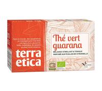Thé Vert Bio Terra Ética Guarana Citronnelle Sri Lanka - 20 sachets
