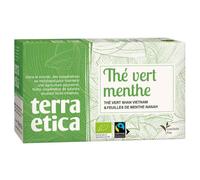 Thé Vert Bio Terra Ética Menthe Nanah Vietnam - 20 sachets