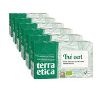Thé Vert Bio Terra Ética Sri Lanka - 6 boites - 120 sachets